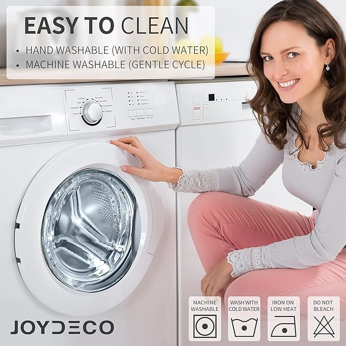 Joydeco Blackout Curtains 63 Inch Length 2 Panels Set, Thermal Insulated Long Curtains& Drapes 2 Burg, Room Darkening Grommet Drapes for Living Room Bedroom Window (W52 x L63 Inch, Navy Blue)