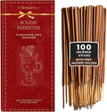 Folkulture Christmas Incense Sticks | Set of 120 Insence-Sticks with Holder for Relaxation |Cinnamon & Orange Incense| Organic, Slow Burning & Non Toxic Inscents | Luxe Fragrances - Gifts for Her
