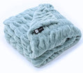 Minky Designs Glacier Glide Minky Blanket – Ultra Soft Faux Fur Throw Blanket for Couch, Bed & Home – Fluffy, Warm & Luxurious – Chic Collection (X-Large, 60x84)