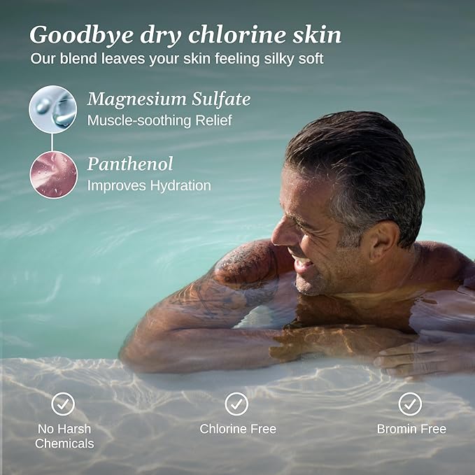 Relax Spa & Bath, Epsom & Dead Sea Salts, Aromatherapy Bath Salts for Hot Tub, Bath, or Spa, Infused with Magnesium, 32 oz Each, 7 Pack RX Therapy