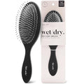 Kitsch Detangler Hair Brush for Wet and Dry Hair, Curly or Straight Hair, Detangling Brush with Flexible Hairbrush Bristles, Hair brushes for Women & Men, Adults & Kids, for Shower & Travel - Black
