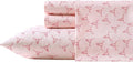 Wrangler - Twin Bed Sheets, Ultra-Soft & Lightweight Bedding with Matching Pillowcase, Lightweight Bed Set for All Season Comfort, Oeko-Tex Certified (Steer Skulls Pink)