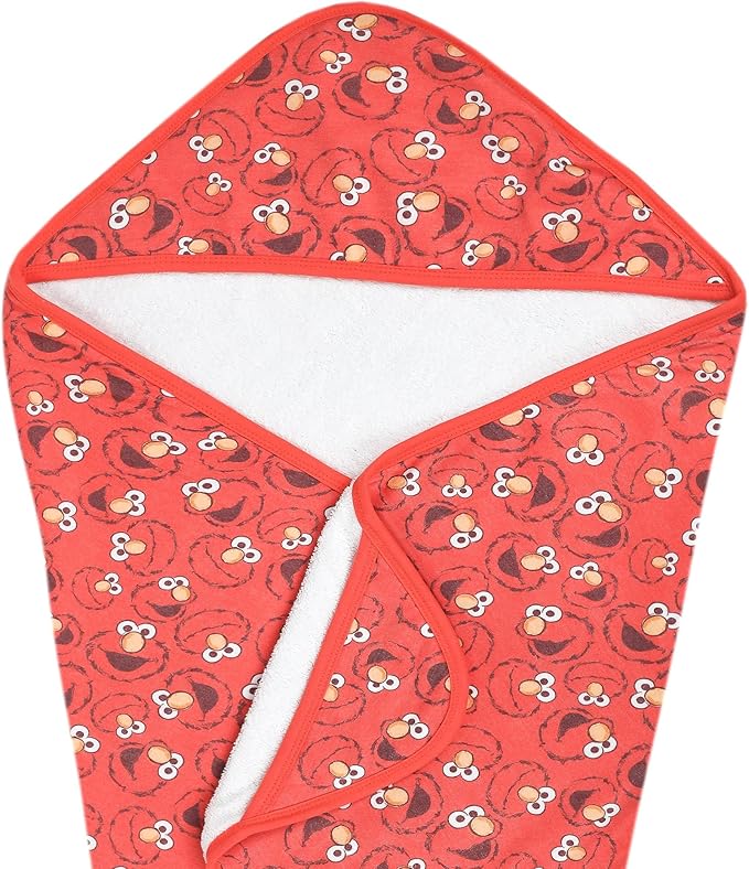 Copper Pearl Hooded Bath Towels Premium Knit/Terry Cloth Baby Towels with Hood, Pockets, and Cool Designs - Great to Gift and Make Bath Time Fun - Baby Bath Towel, Elmo