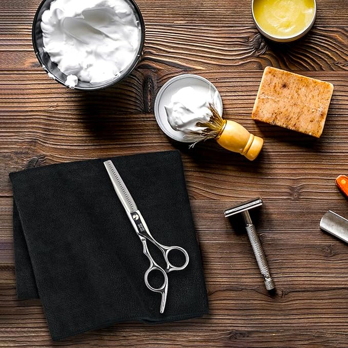 48 Pack Salon Towels - Highly Absorbent and Quick Drying Hand Towels, Premium Wash Cloths for Bathroom, Gym, Shower, Hotel, and Spa - 16x27 inch (Black)