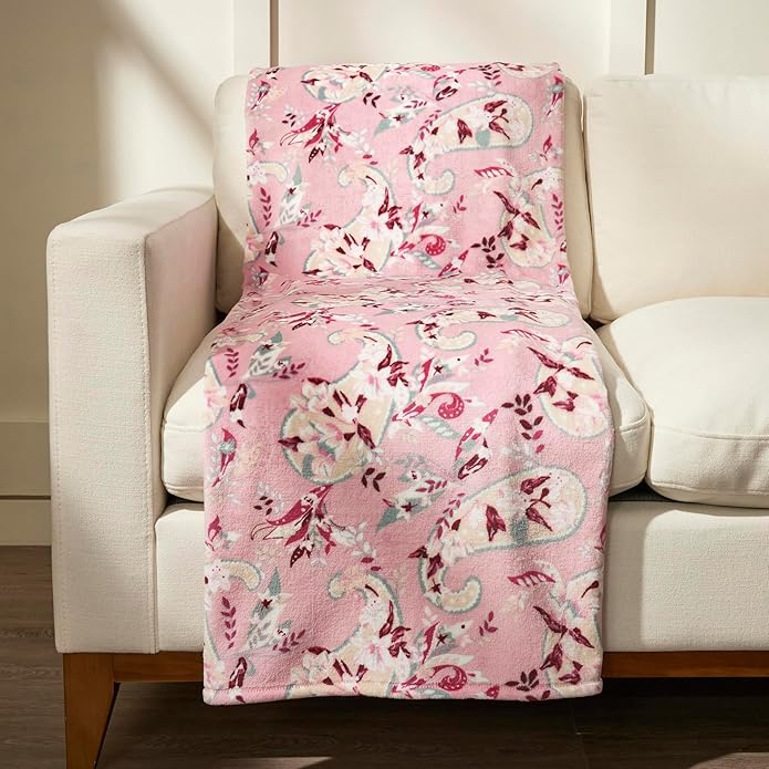 Vera Bradley Women's Disney Fleece Plush Throw Blanket