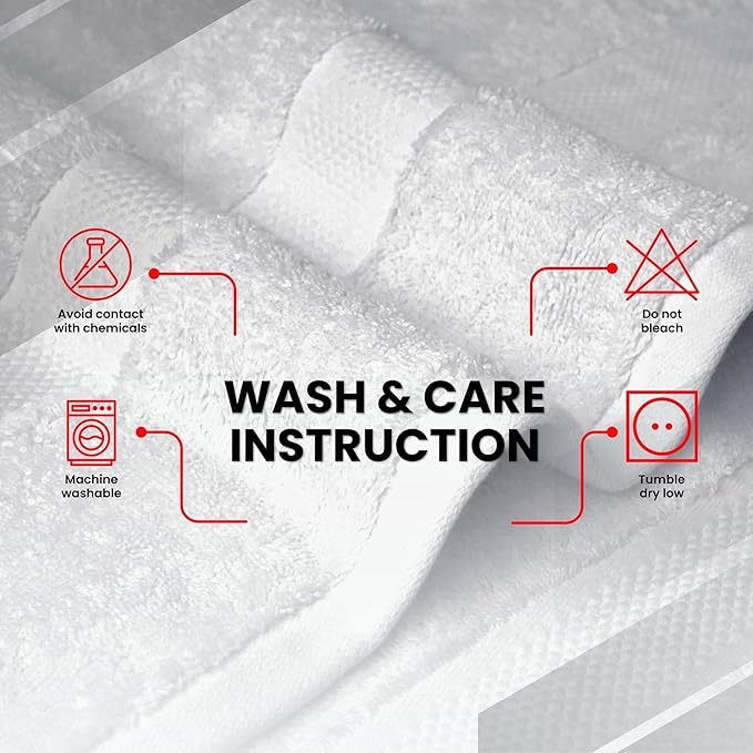 Infinitee Xclusives – Luxury Bath Sheets Towels – 1 Pack 600 GSM (35X70 Inches) – 100% Ring Spun Cotton Large Bath Towels for Bathroom (Brilliant White, Bath Sheets - Pack 1)