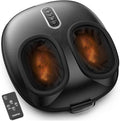 RENPHO Foot Massager Machine with Heat, [2026 Upgraded] FSA Eligible Shiatsu Foot Massager for Plantar Fasciitis, Deep-Kneading, Air Squeezing Feet Massager, Wireless Control, Size 12