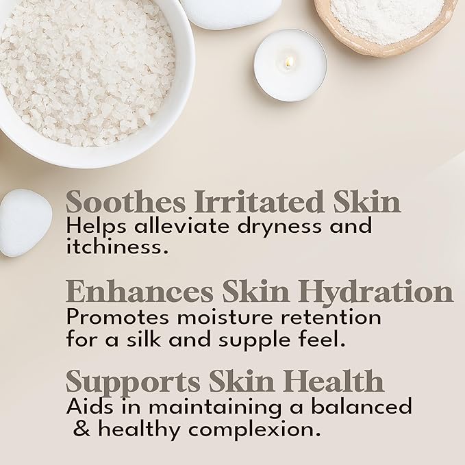 Dead Sea Warehouse-Amazing Minerals Dead Sea Bath Salts,100% Full Mineral Therapeutic Bath Salts, Detoxifying & Moisturizing, Exfoliating for Dry Skin, Unscented(5 lbs)