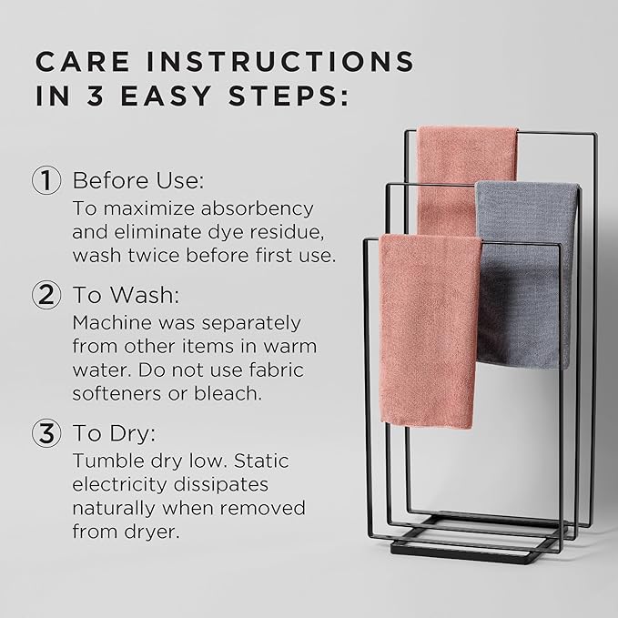 Fromm Softees Microfiber Salon Hair Towels for Hairstylists, Barbers, Spa, Gym in Terracotta, 16" by 29", 10 Count Perfect Hair Care Towel for Drying Curly, Long, Wavy Hair