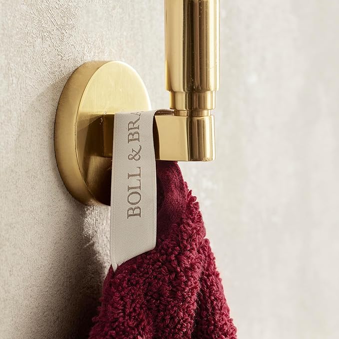 BOLL & BRANCH Plush Bath Towel Set - Holly - 6 Piece - Includes 2 Bath Towels, 2 Hand Towels & 2 Washcloths - 100% Organic Cotton - Ultra Soft & Luxurious - Quick Absorbing