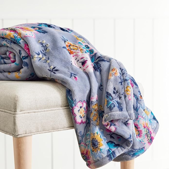 Vera Bradley Women's Disney Fleece Plush Throw Blanket