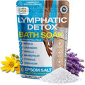 Arnica Montana Bath Salts, Espom Salt Bath Soak for Lymphatic Drainage & Body Detox, Epsom Salts for Soaking with Essential Oils, Bath Salts for Pain Relief, Swelling & Post Surgery, 1 Lb