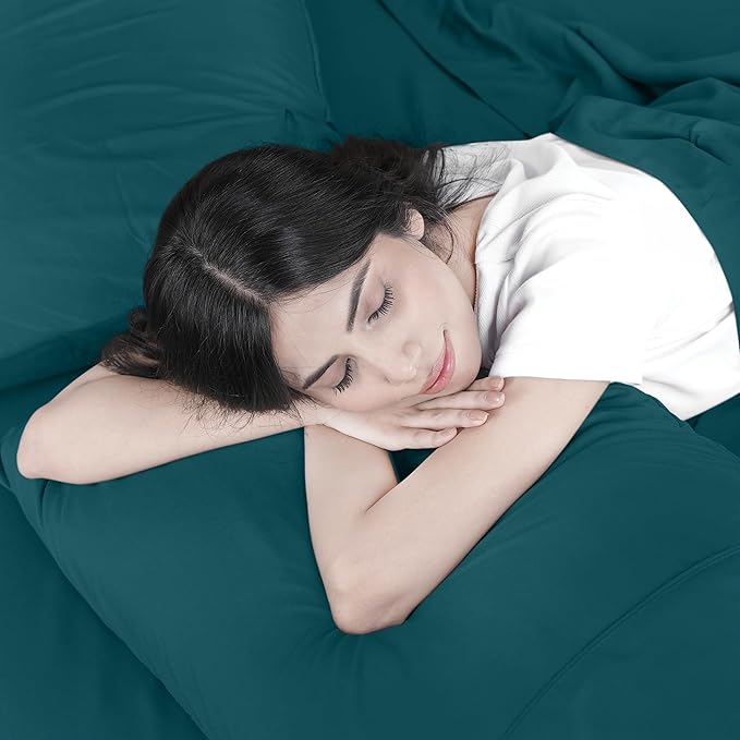 Utopia Bedding Full Bed Sheets Set - 4 Piece Bedding - Brushed Microfiber - Shrinkage and Fade Resistant - Easy Care (Teal Green)