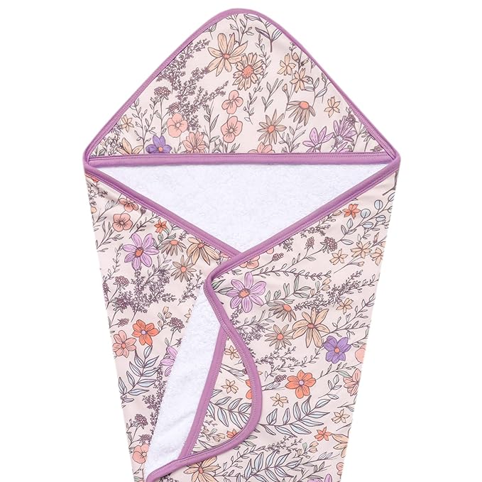 Copper Pearl Premium Knit Hooded Bath Towel Flora