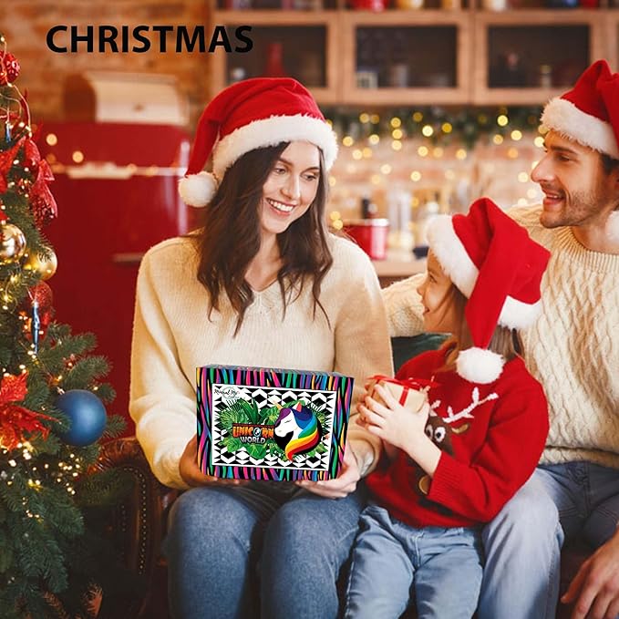 Unicorn Bath Bombs for Girls with Jewelry Inside - Organic Bath Bombs for Kids with Surprise, Natural, Skin Moisturizing BathBombs, Rainbow Bubble Bath. Stocking Stuffers Christmas Gifts for Girls