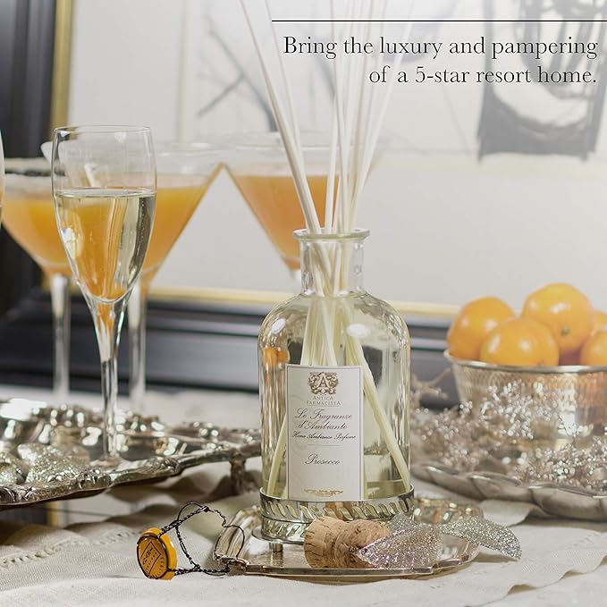 Antica Farmacista Home Ambiance Diffuser - Long-Lasting Reed Scent Diffuser - Luxury Room Freshener Gift - Orange Blossom, Lilac & Jasmine, 3.4 fl oz