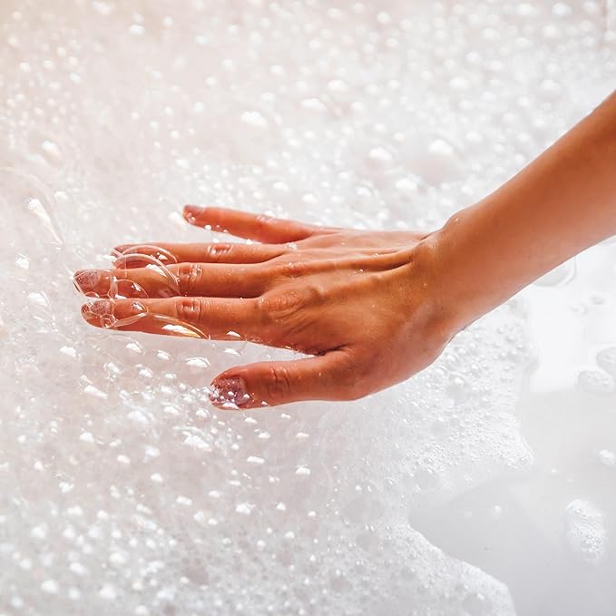 Village Naturals Bath Shoppe, White Tea and Jasmine Foaming Milk Bath, 28 Fl Oz, Pack of 2