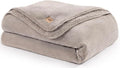 UGG Plush Twin Blanket, Soft Cozy Fleece Blanket for Bed, Luxury Fluffy Oversized Throw for Couch, Washable Hypoallergenic Home Essentials, 66" x 90", Seal Grey (Whitecap)
