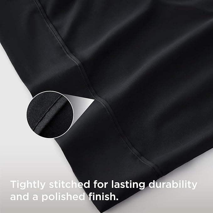 Bedsure King Size Pillow Cases Set of 4 - Black Brushed Microfiber Pillowcases 4 Pack, Super Soft Pillowcase, Pillow Case Cover with Envelope Closure, Wrinkle, Fade and Stain Resistant, 20x36 Inches