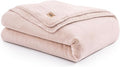 UGG Plush Twin Blanket, Soft Cozy Fleece Blanket for Bed, Luxury Fluffy Oversized Throw for Couch, Washable Hypoallergenic Twin Bedding, 66" x 90", Quartz Pink (Whitecap)
