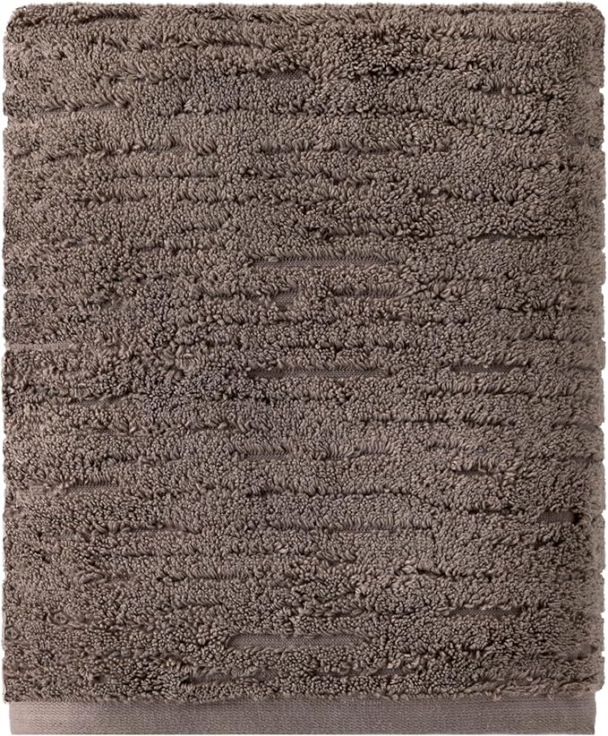 SKL Home CloudSoft Cotton Luxury Bath Towel for Bath & Gift, Mink Brown