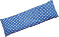 Microwavable Corn Filled Heating Pad and Cold Pack/Washable 100% Cotton Cover (Polka Dot - Blue, 5.25in W x 17.25in L)
