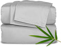 Twin XL Sheets by Pure Bamboo, Genuine 100% Organic Viscose Derived from Bamboo Bed Sheet Set, Luxuriously Soft & Cooling, Double Stitching, Lifetime Quality Promise (Twin XL, Silver Pearl)