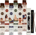 Aromatherapy Incense Sticks - Total 120 Insence-Sticks (20 Insense x 6 Inscents) - Inciensos Aromaticos para La Casa Aroma Incents for Positive Vibes Meditation Stress Relief + Incense Holder