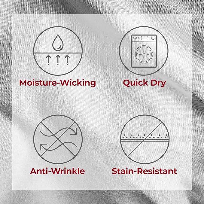 Mellanni Extra Deep California King Sheets - 4 PC Iconic Collection Bedding - Hotel Luxury, Ultra Soft, Cooling Bed Sheets - Wrinkle, Fade, Stain Resistant (Cal King, Light Gray)