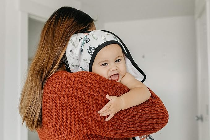 Copper Pearl Hooded Bath Towels Premium Knit/Terry Cloth Baby Towels with Hood, Pockets, and Cool Designs - Great to Gift and Make Bath Time Fun - Baby Bath Towel, Jo