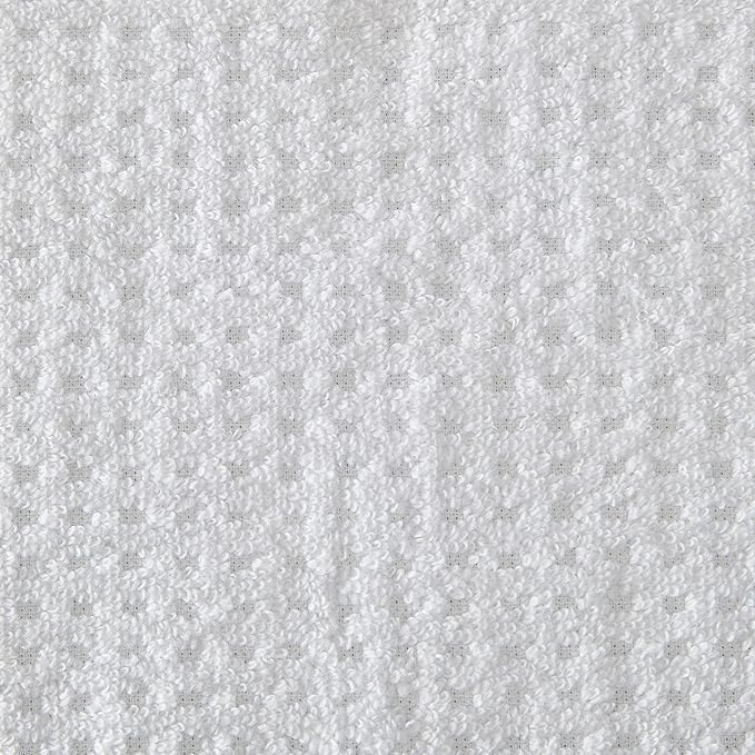 Tommy Bahama - Bath Towels, Highly Absorbent Cotton Bathroom Decor, Low Linting & Fade Resistant, Oeko-Tex Certified (Northern Pacific White, 6-Piece)