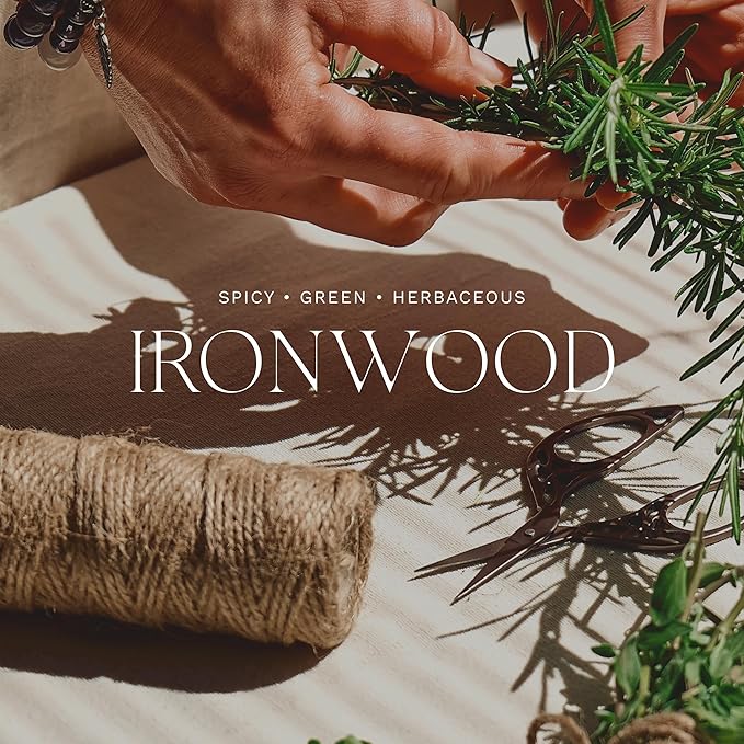 Antica Farmacista Luxury Scent Candle - Decorative Home Candle - Long-Lasting & Premium Scented - Luxury Gift - Ironwood, 9 oz