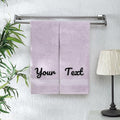 Personalized Towels - Customized Turkish Cotton Towel Set, Monogrammed Towels with Initials, Name & Embroidery, Idea for Weddings, Bridal Showers, Anniversaries, Housewarming, New Home