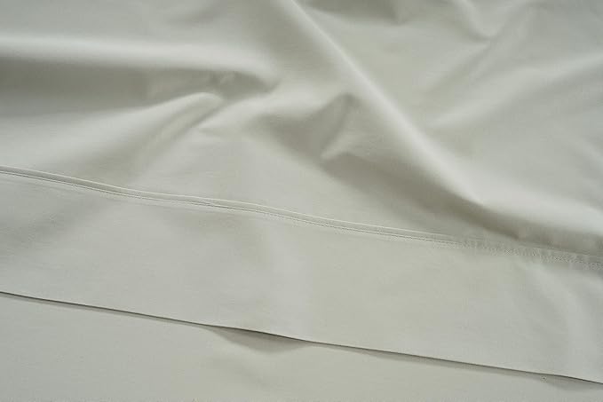LANE LINEN Split King Sheet Set – 450 Thread Count 100% Cotton Cooling Sheets, Soft & Breathable Sateen Weave, 15” Deep Pocket Fully Elasticized Fitted Sheet, Machine Washable, Moonstruck