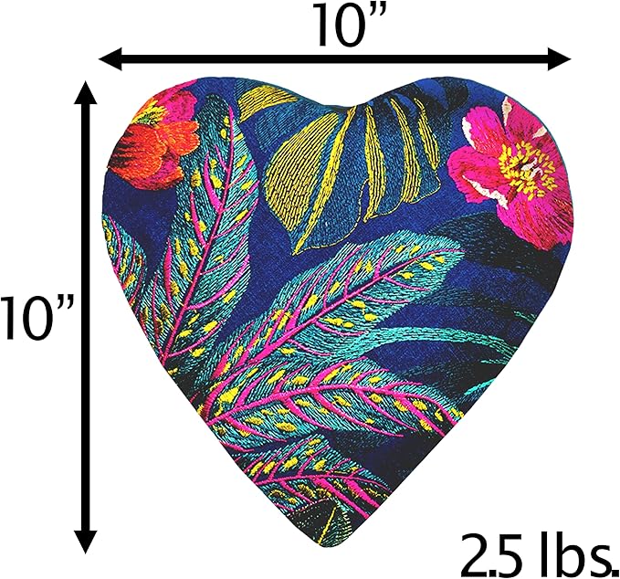 Heat Pack - Handmade Microwavable Heating Pads - Unique Microwave Heating Pad for Rapid Pain Relief & Comfort - Suitable for The Neck, Stomach Cramps & More - Heat Wrap or Hot Compress Neck