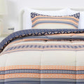 Amazon Basics Lightweight Microfiber Comforter Sets, 2-Pieces, Geometrics, Twin/Twin XL