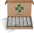 White Sage Smudge Sticks - 6 - 4" Sage Bundles - Perfect Sage Stick Smudge Sticks Smudging Kit Replenishment