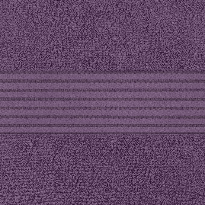 Utopia Towels - Premium Jumbo Bath Sheet 2 Pack - 100% Cotton Highly Absorbent and Quick Dry Extra Large Bath Towel - Super Soft Hotel Quality Towel (35 x 70 Inches, Plum)