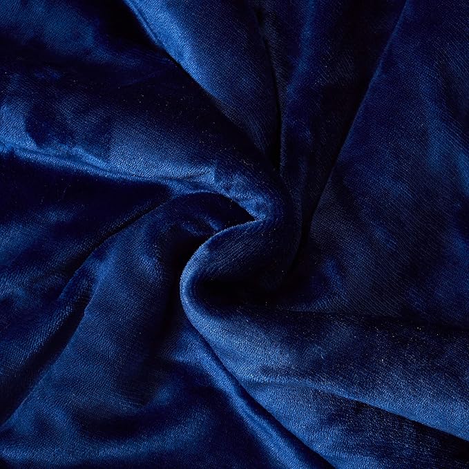 SOCHOW Sherpa Fleece Throw Blanket, Double-Sided Super Soft Luxurious Plush Blanket Throw Size, Blue, 50x60 inches