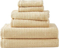 Tommy Bahama - Bath Towels, Highly Absorbent & Soft Bathroom Essentials, Low Linting & Fade Resistant, Oeko-Tex Certified (Northern Pacific Sun Yellow, 6-Piece)