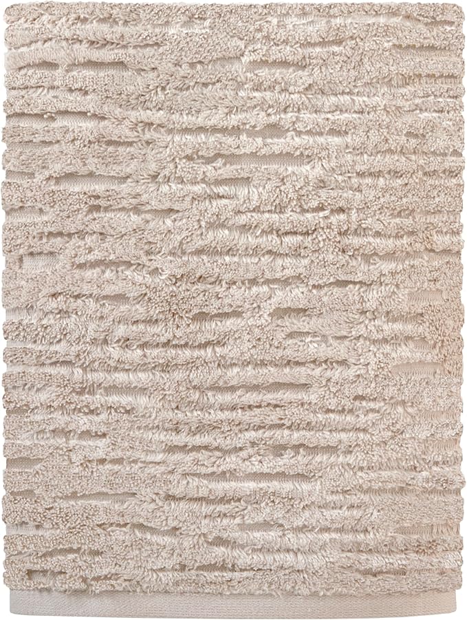 SKL Home CloudSoft Cotton Luxury Bath Towel, Oatmeal