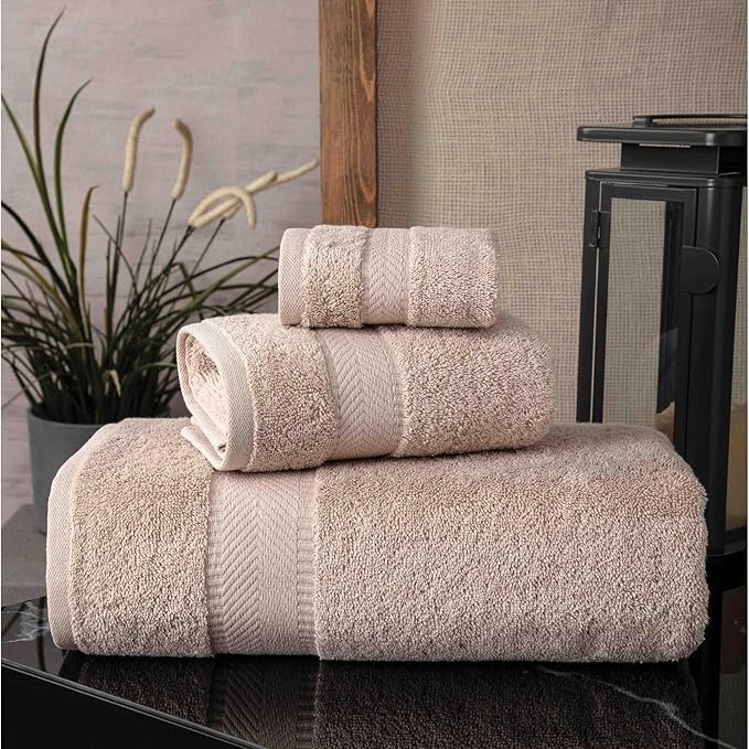 Personalized Towels - Customized Turkish Cotton Towel Set, Monogrammed Towels with Initials, Name & Embroidery, Idea or Weddings, Bridal Showers, Anniversaries, Housewarming, and New Home