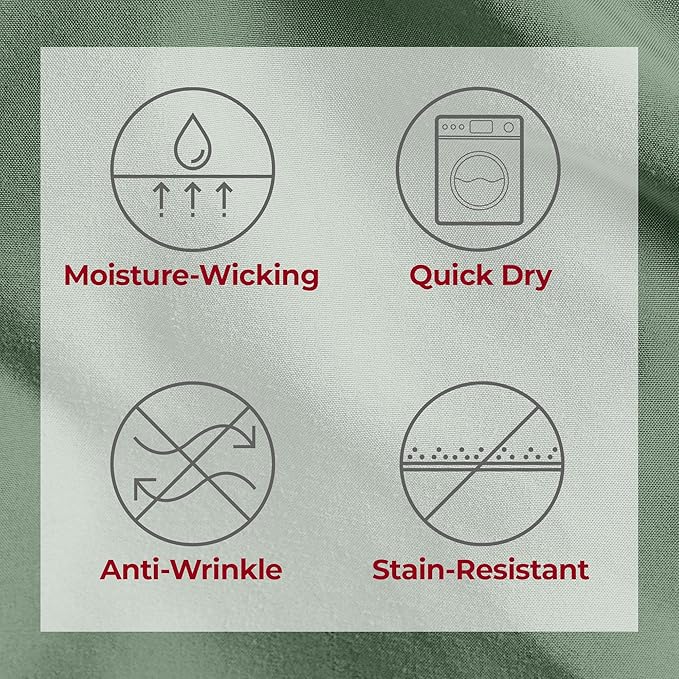 Mellanni Extra Deep Queen Sheets - 4 PC Iconic Collection Bedding - Hotel Luxury, Ultra Soft, Cooling Bed Sheets - Wrinkle, Fade, Stain Resistant (Queen, Sage)