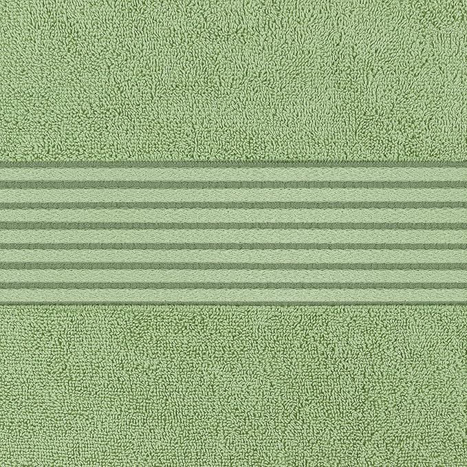 Utopia Towels Extra Large Bath Sheets 2 Pack, 35 by 70 Inches,100% Cotton Highly Absorbent & Quick Dry Bath Towel for Adults, Super Soft Towel, Green