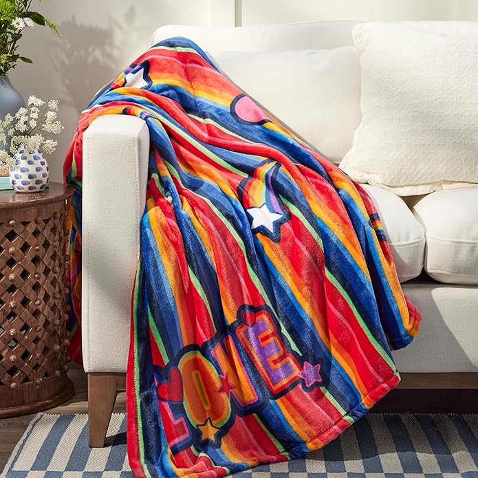 Vera Bradley Women's Disney Fleece Plush Throw Blanket