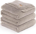 UGG Plush Cal King/King Blanket for Bed, Fleece Cozy Soft Blanket, Luxury Warm Extra Large Throw for Couch, Washable Hypoallergenic Bedding Essentials, 110" x 90", Seal Grey (Whitecap)
