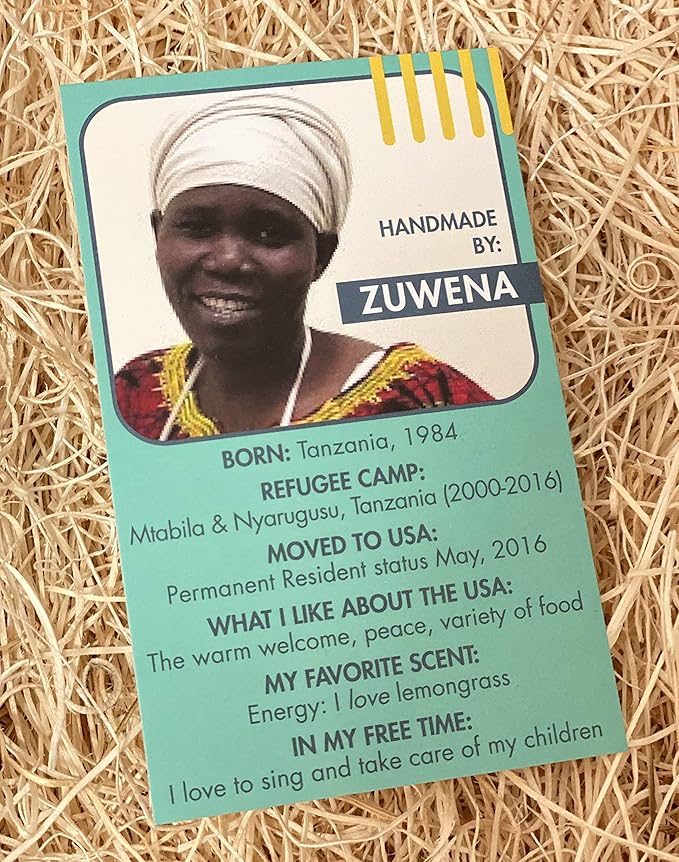 Variety Pack Bath Bombs 2.5 oz. Each Cocoa Butter and Plant-Based Ingredients Support Refugee Employment in USA (Variety 12 Pack)