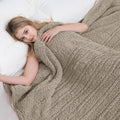Electric Heated Blanket 6 Heating Settings & 1-10H Auto Off Twin 62×84 Double Sided Plush Sherpa Ultra-Soft Warm Thick, Machine Washable, Fast Heating, Home Office Brown