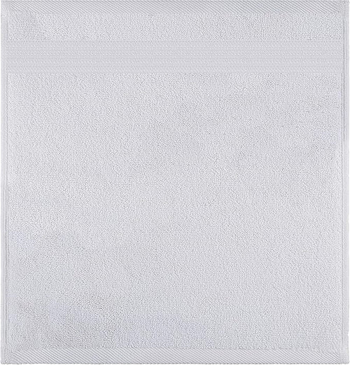 American Veteran Towel, 100% Cotton Turkish Washcloths for Bathroom Essentials 4 Pack, Soft Absorbent Wash Cloths Quick Drying Small Towels Washrags, White