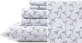 Wrangler - King Bed Sheets, Ultra-Soft & Lightweight Bedding with Matching Pillowcases, Lightweight Bed Set for All Season Comfort, Oeko-Tex Certified (Steer Skulls Black)